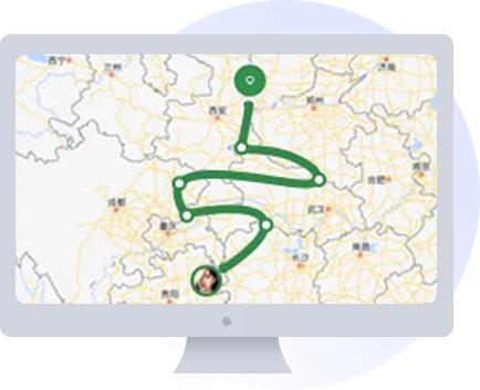 工作轨迹实时查看